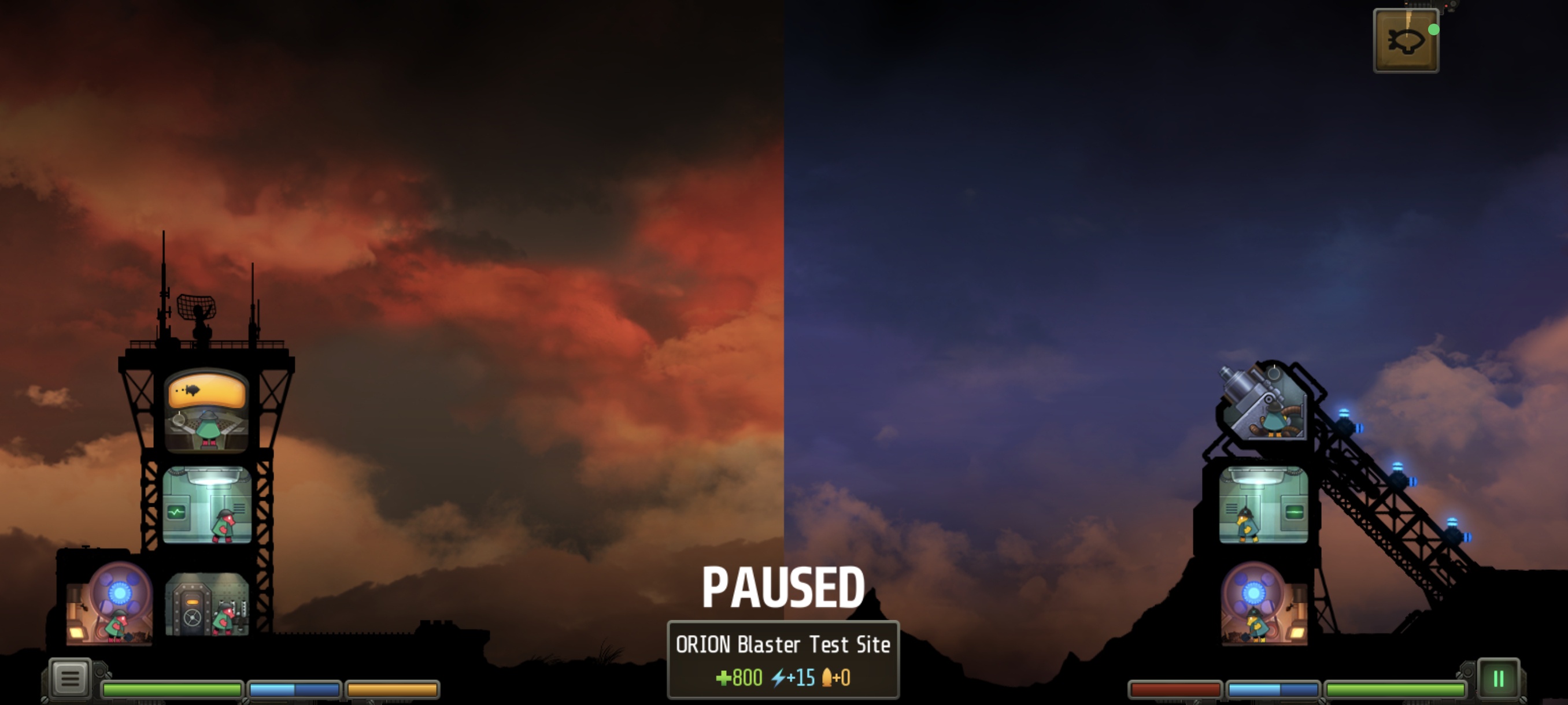 ORION Blaster Test Site